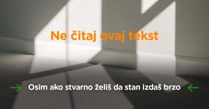 Stan spreman za izdavanje