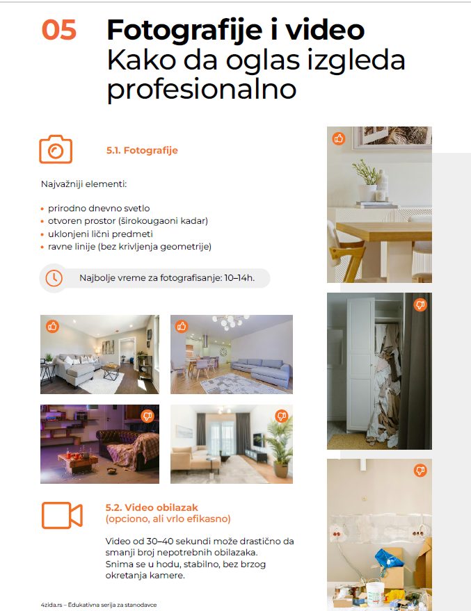 vodič za izdavanje stana